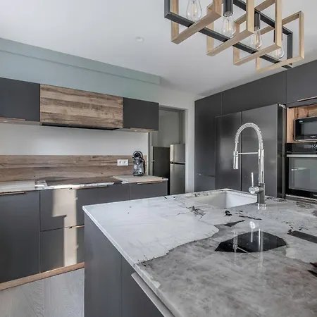 Дом отдыха Maison Moderne Avec Jardin Pour 8 -
