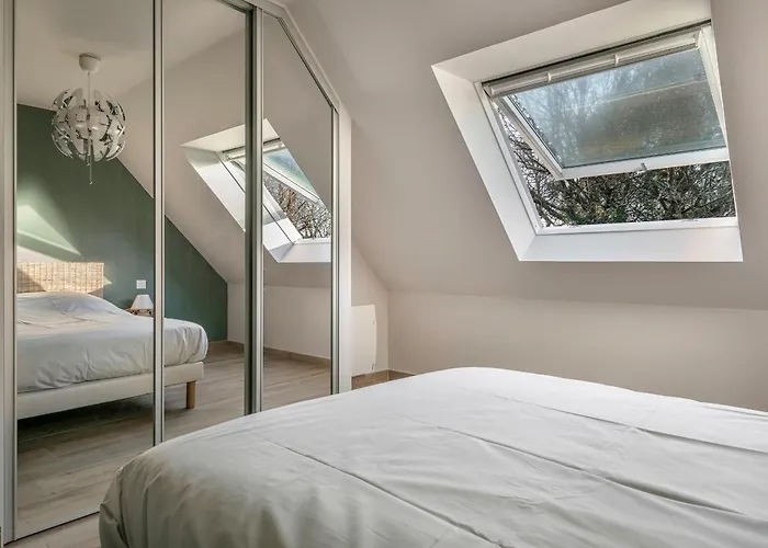 Maison Moderne Avec Jardin Pour 8 - 펜션 *