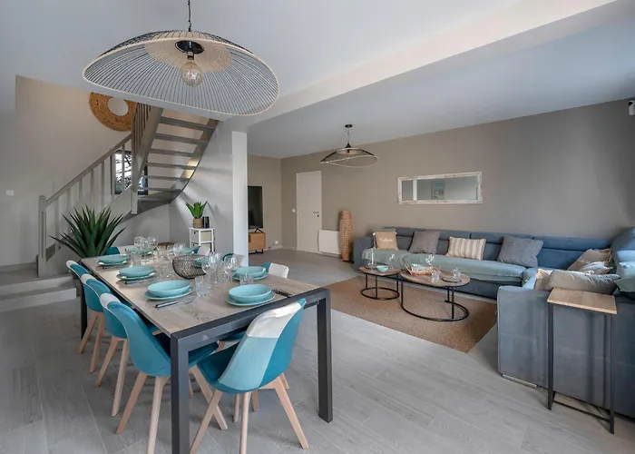 펜션 Maison Moderne Avec Jardin Pour 8 -