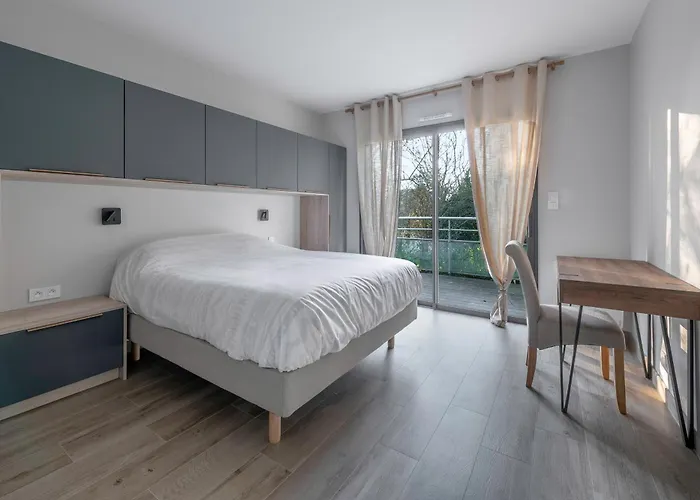 Maison Moderne Avec Jardin Pour 8 - 펜션